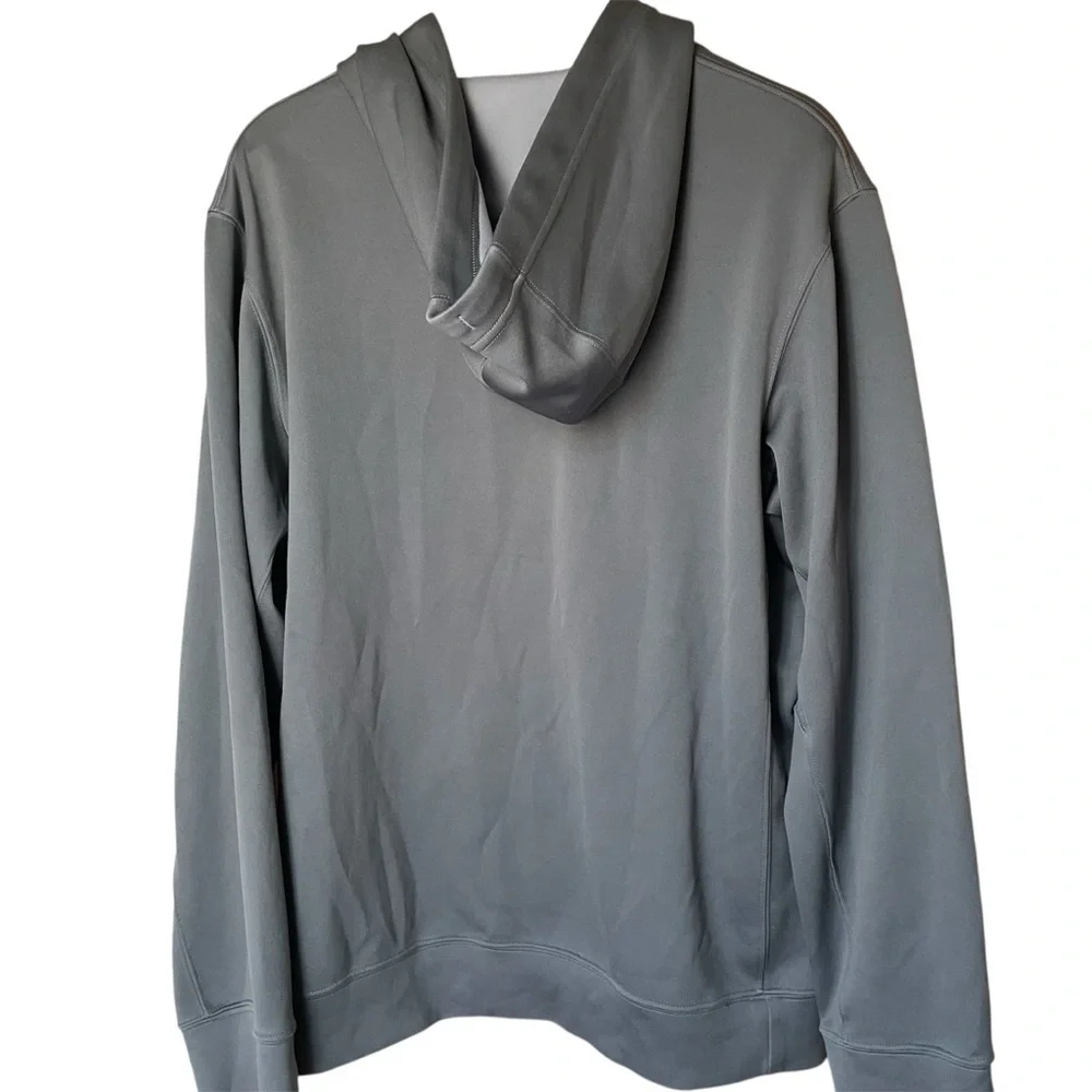 Nike Dri-Fit Gray Zip-Up Hoodie,‎ L